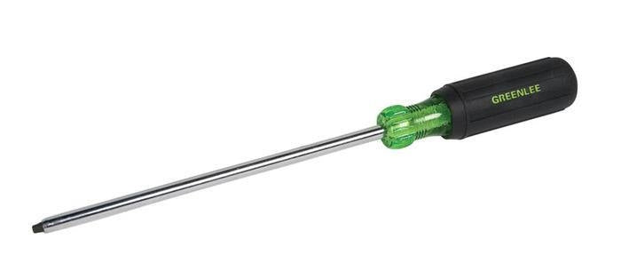 Destornillador de punta cuadrada n.�º 3 x 8 pulg. Greenlee - Herramientas Manuales
