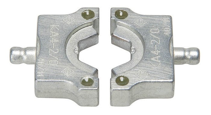 Juego de troqueles para engarzado de aluminio N°. 2/0 (Ka4-2/0) Greenlee - Terminación de Cables