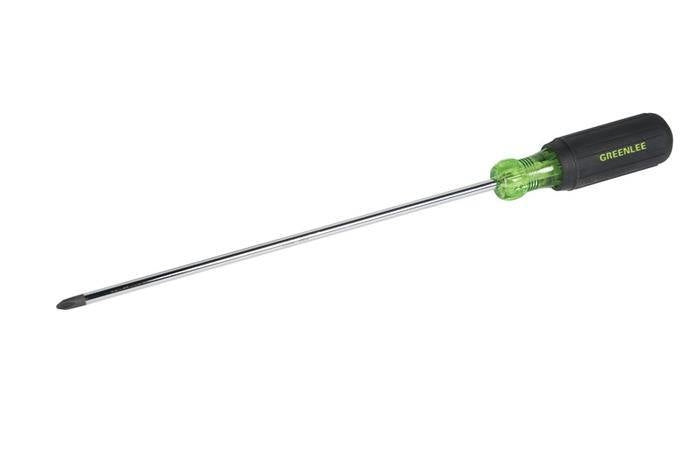 Destornillador de punta Phillips n.�º 2 x 10 pulg. para servicio pesado Greenlee - Herramientas Manuales