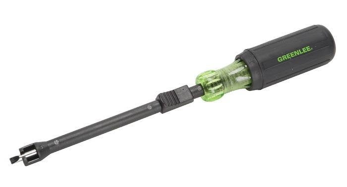 Destornillador con sujetador de tornillos de 3/16 pulg. x 6 pulg. Greenlee - Herramientas Manuales