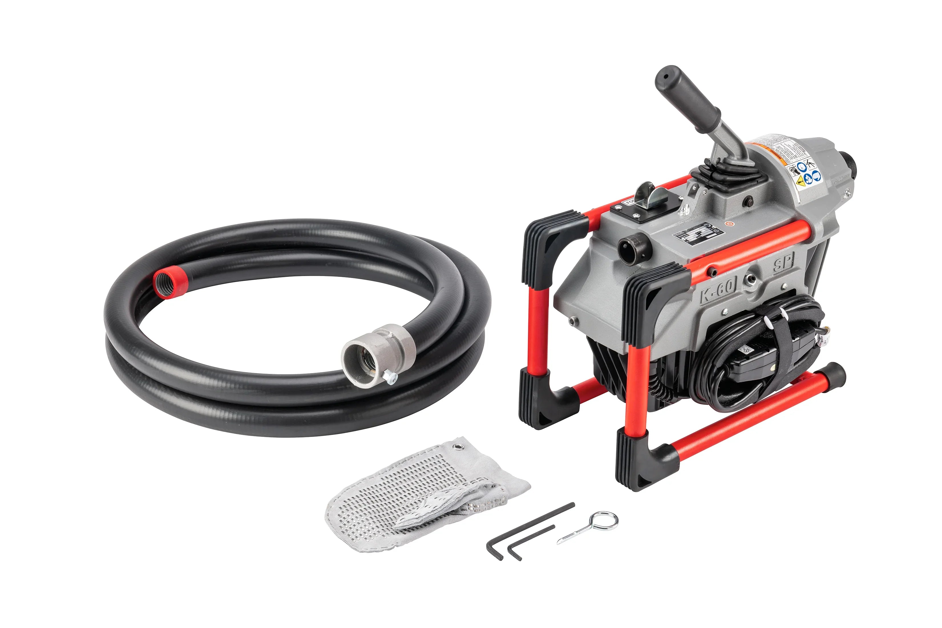 RIDGID 66512 - Máquina con manopla A-1 de llave de pasador A-12 y manguera de guía - Vista 3