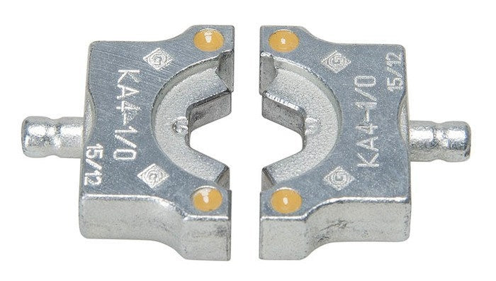 Juego de troqueles para engarzado de aluminio N�º. 1/0 (Ka4-1) Greenlee - Terminación de Cables
