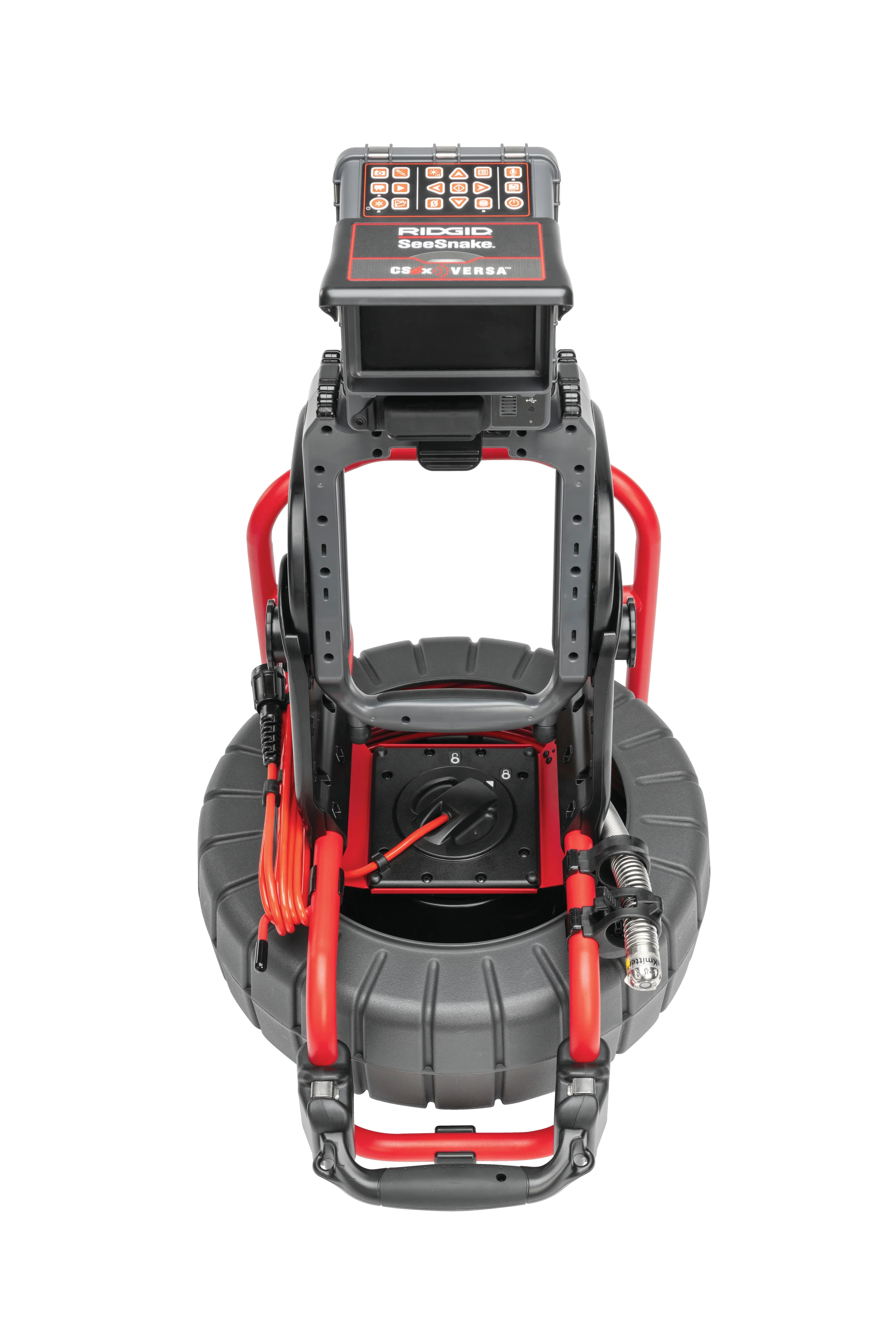 RIDGID 63818 - Sistema SeeSnake® Compacto M40 con Monitor CS6x VERSA de bateríA y cargador - Vista 7