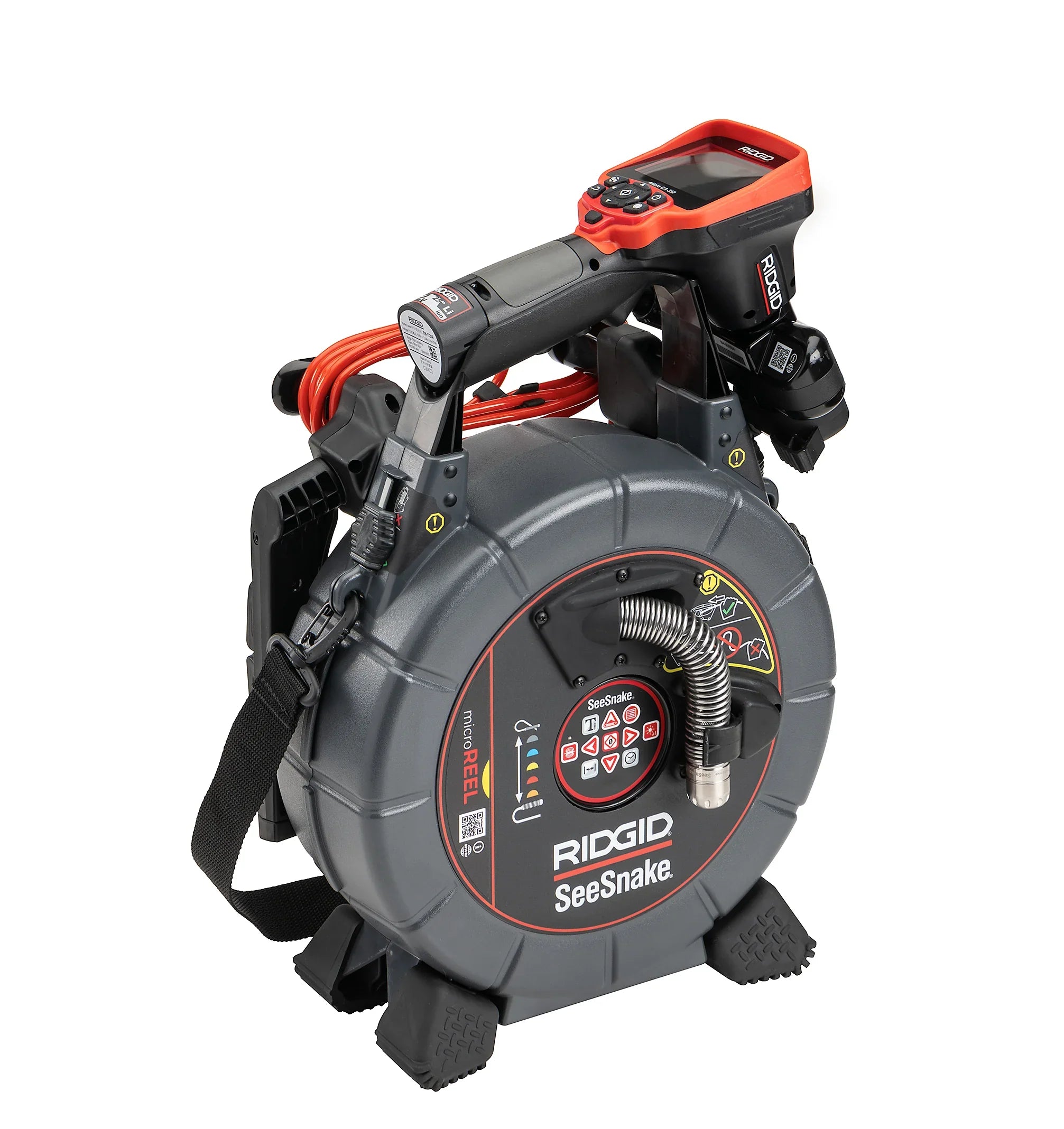 RIDGID 70728 - Sistema de inspección de Vídeo SeeSnake® microREEL CA-350