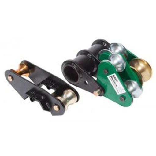 Unidad de rodillo simple para EMT de 1-1/2 pulg. a 2 pulg. (555CX/DX) Greenlee - Curvado
