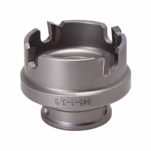 Cortador de punta de carburo para orificios de 1-3/8 pulg. de cambio rápido Greenlee - Sacabocados