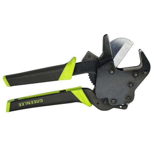 Cortador de PVC de liberación rápida para tubería de 1-1 1/4 pulg.. Greenlee - Herramientas Manuales