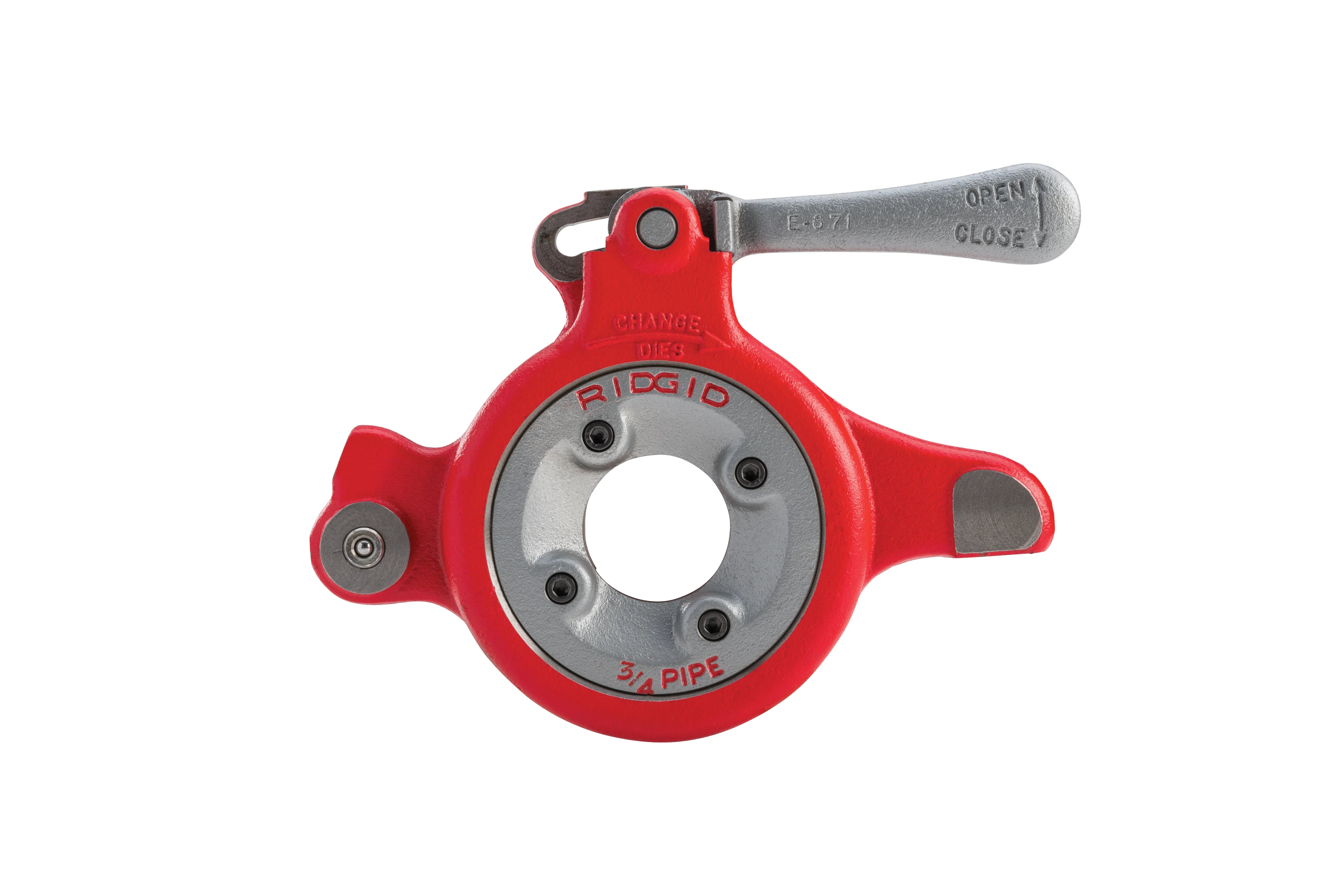 RIDGID 42067 - Troquel de roscado 500A 3/4 pulg. Mono derecho QO - Vista 3