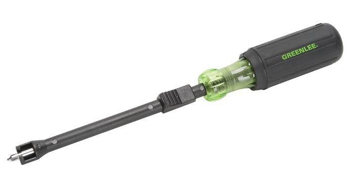 Destornillador Phillips n.�º 1 x 5 pulg. con sujetador de tornillos Greenlee - Herramientas Manuales