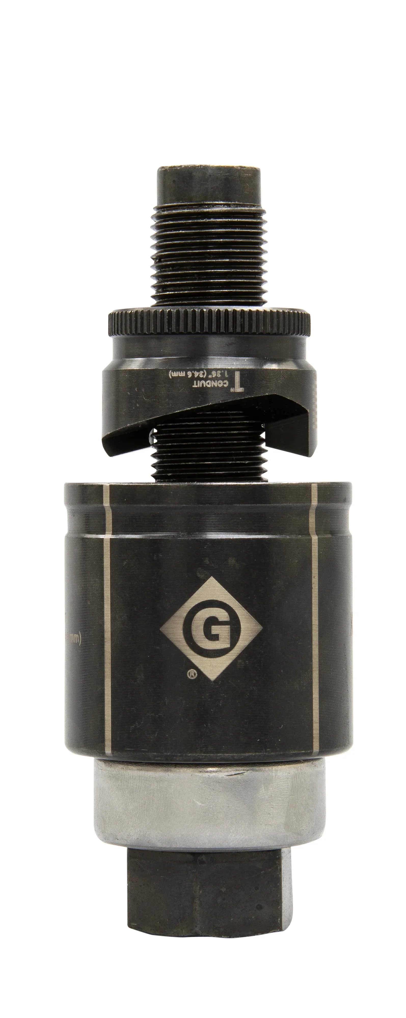 Juego de sacabocado manual Slug Buster® de tamaño de conducto 1 pulg. Greenlee - Sacabocados