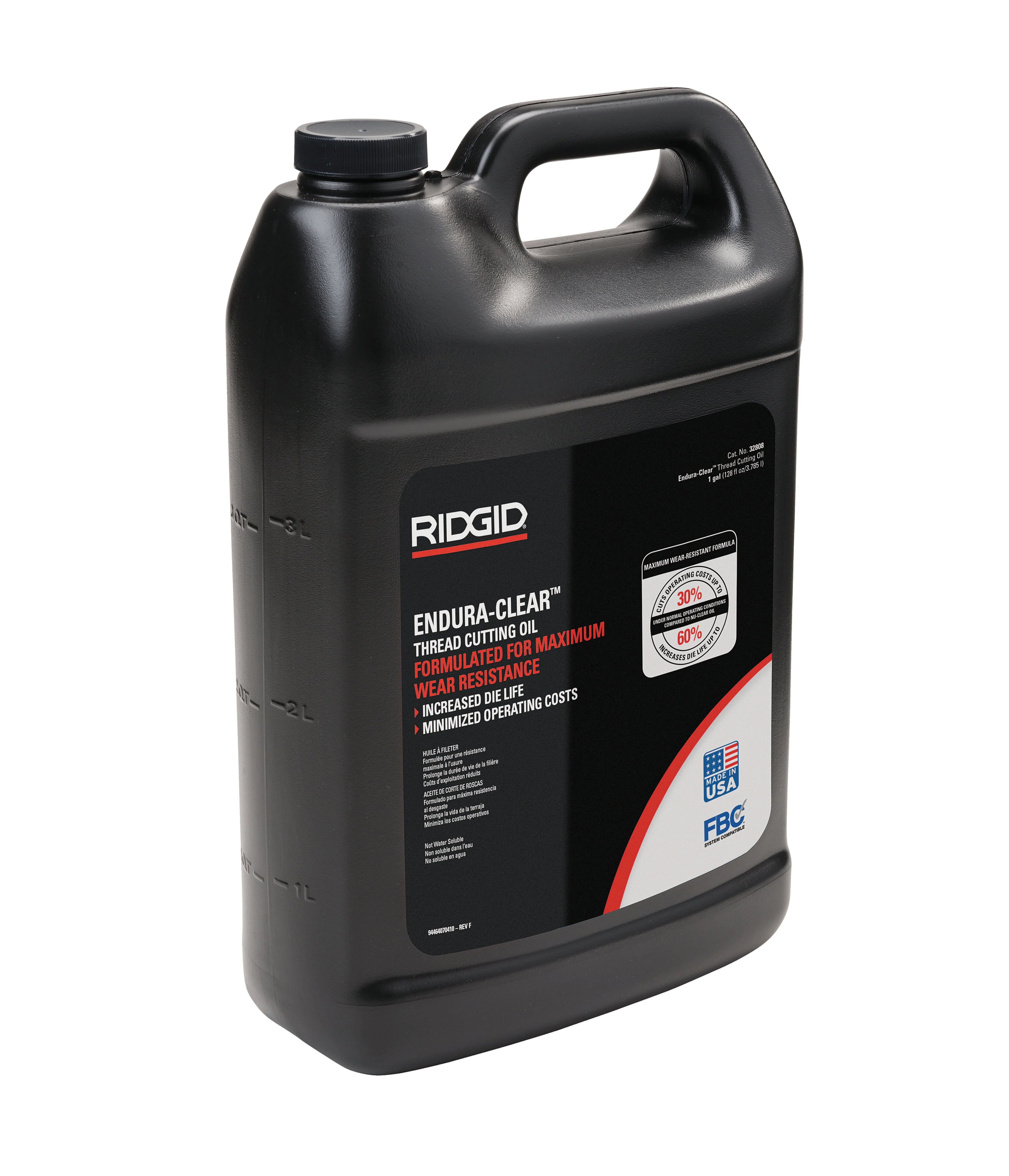 Ridgid 32808 | Aceite de Corte Endura Transparente 1 Galón
