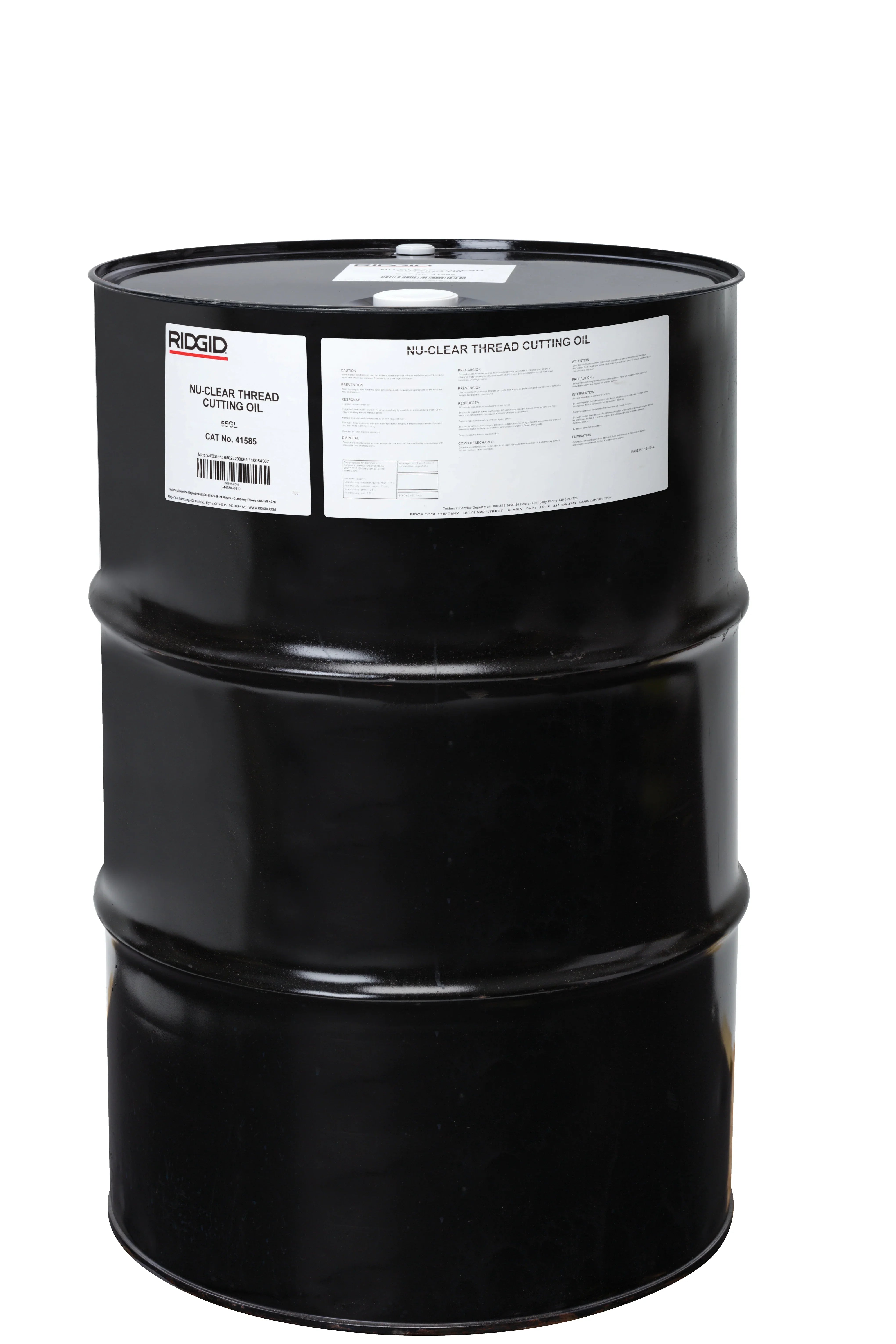 RIDGID 41585 - 55 Gal Aceite Nu-Clear 41585