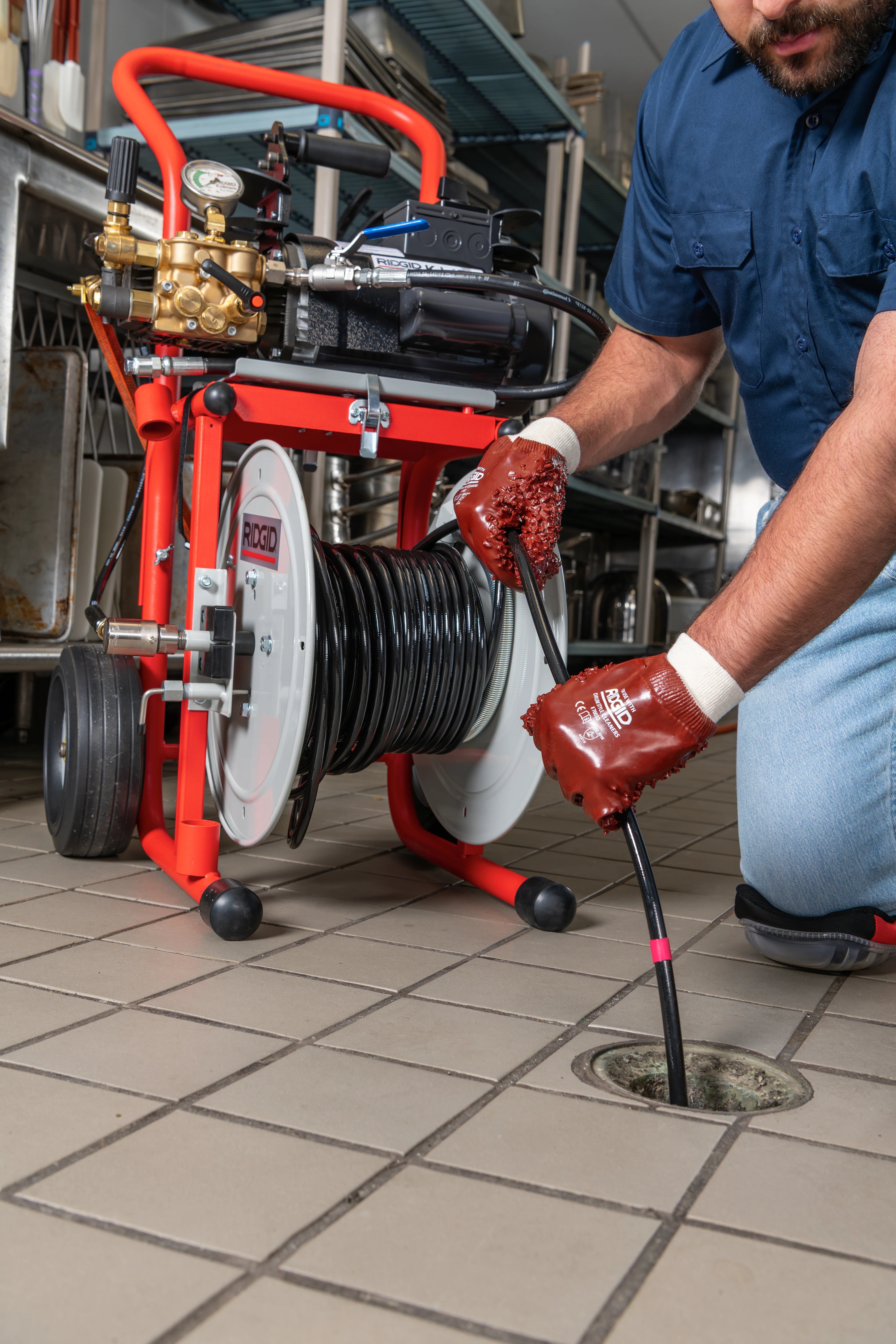 Ridgid 67332 | Limpiadora De Desugues C/Carro