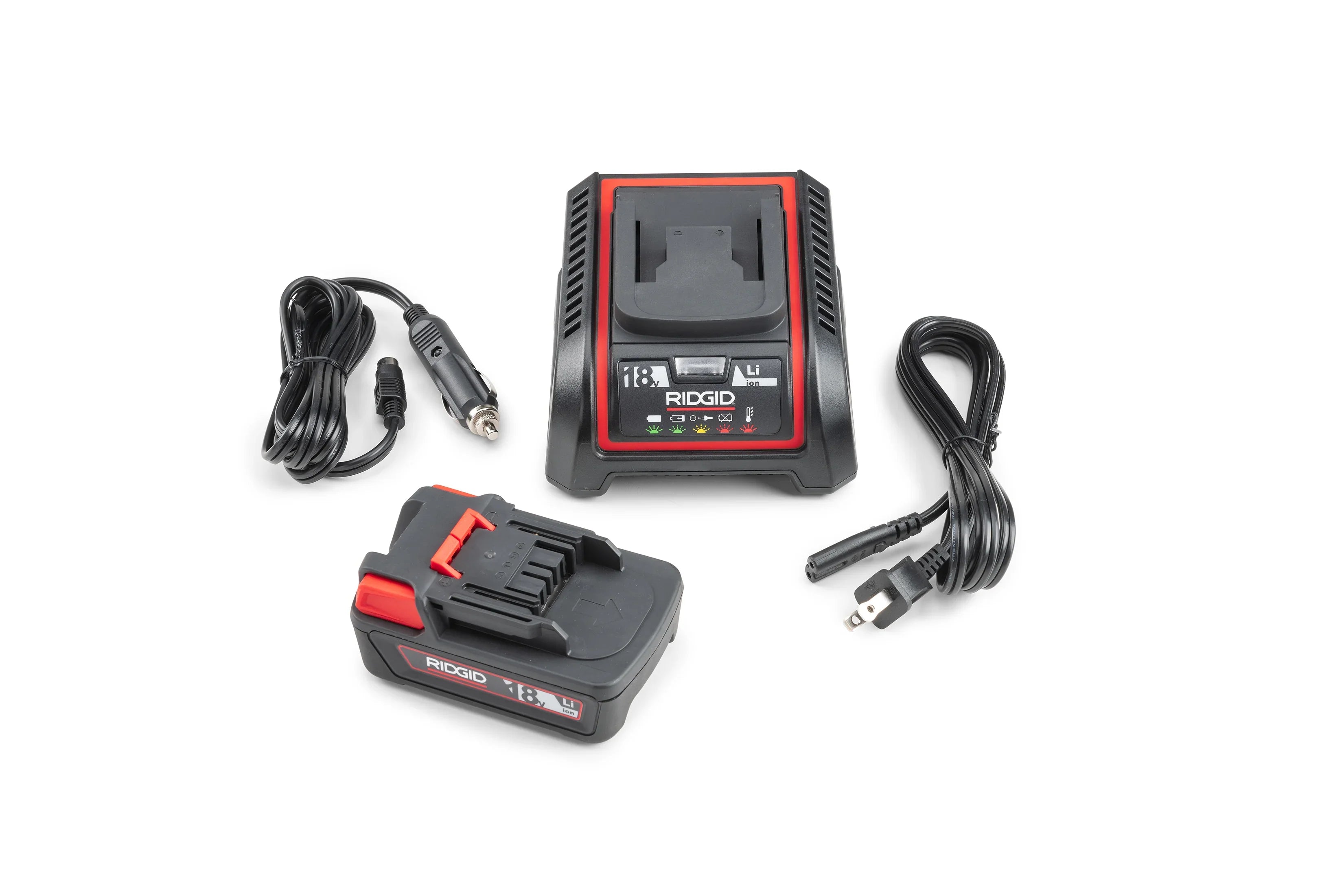 RIDGID 66013 - Juego de 2 baterías y 1 cargador - Vista 2