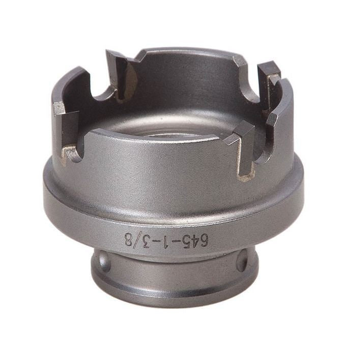 Cortador de punta de carburo para orificios de 1-3/8 pulg. de cambio rápido Greenlee - Sacabocados