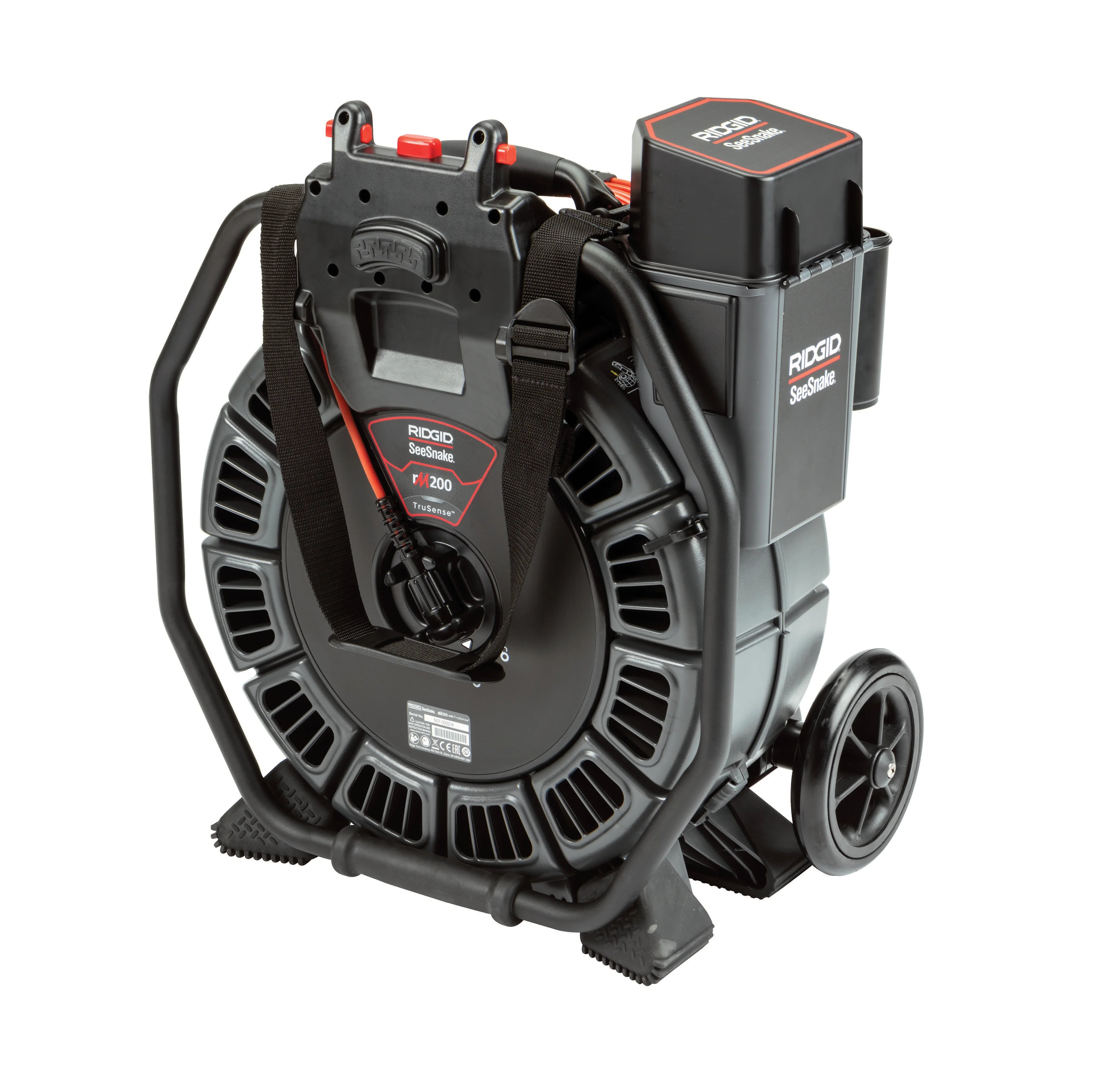RIDGID 63663 - Carrete SeeSnake® rM200B (165') con cámara autonivelante TruSense® - Vista 3