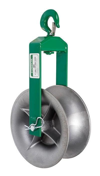 Polea para cables tipo gancho de 12 pulg. Greenlee - Pasacables y Traccionadores