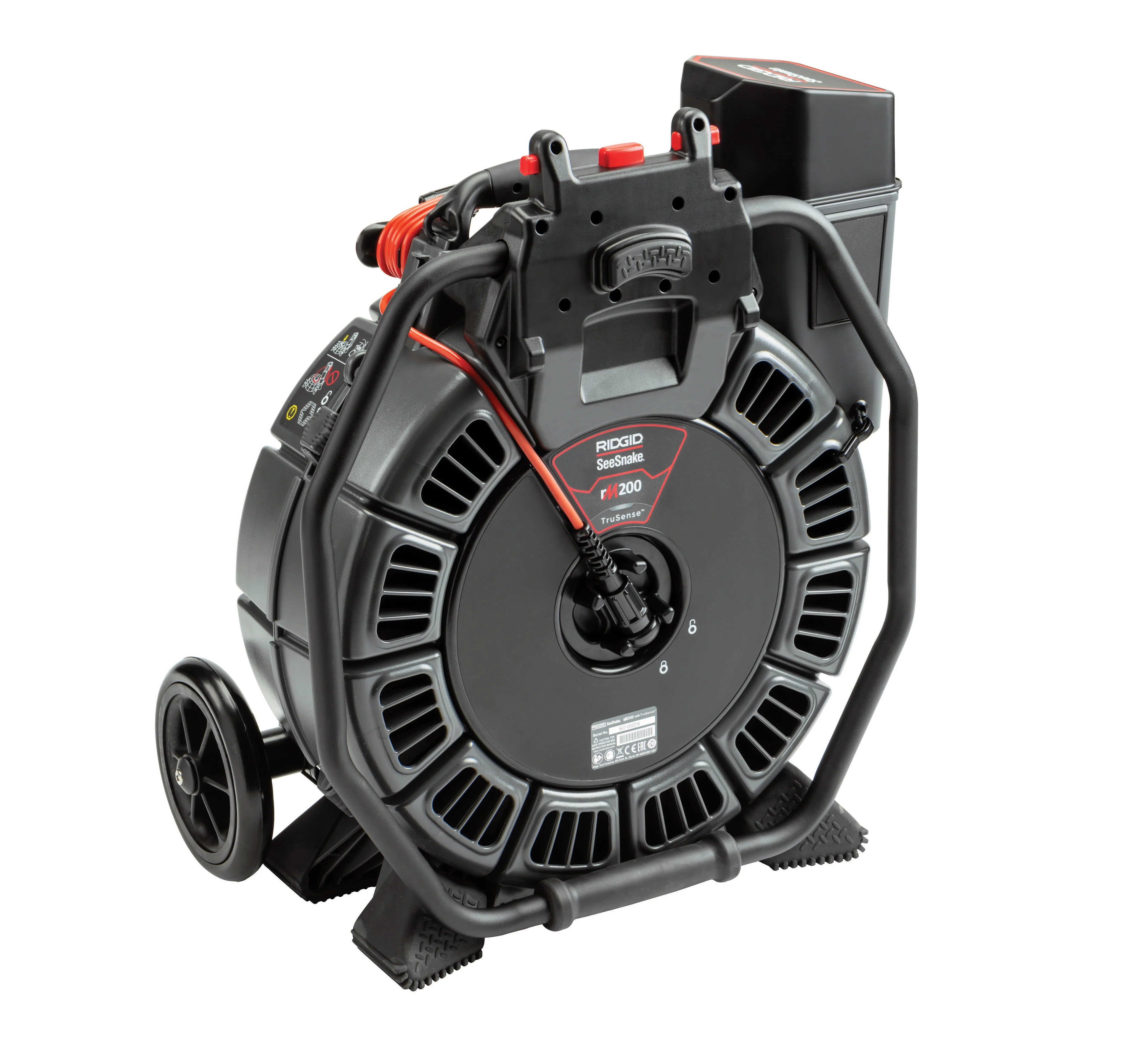 RIDGID 63658 - Carrete SeeSnake® rM200A (200') con cámara autonivelante TruSense® - Vista 6
