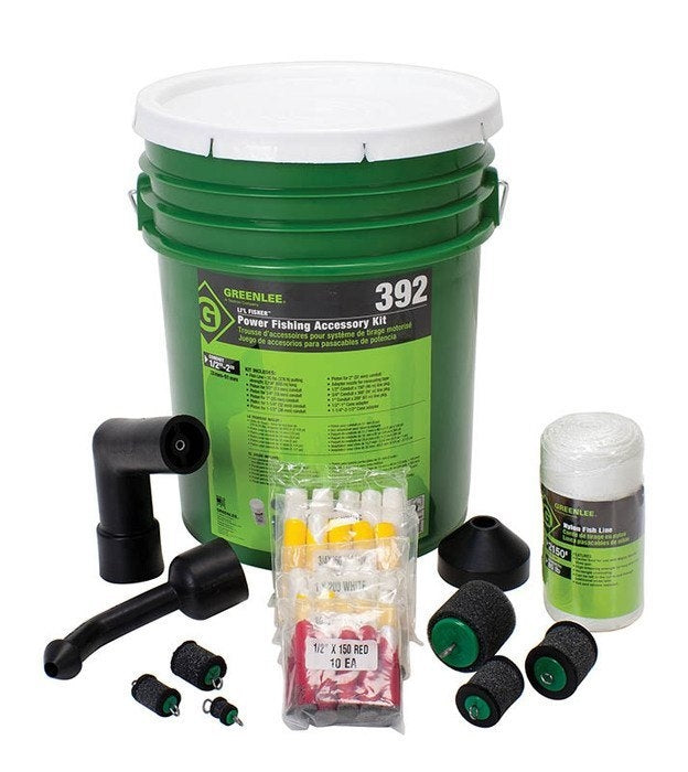 Kit de accesorios de sistema de pasacable mecánico Greenlee - Pasacables y Traccionadores