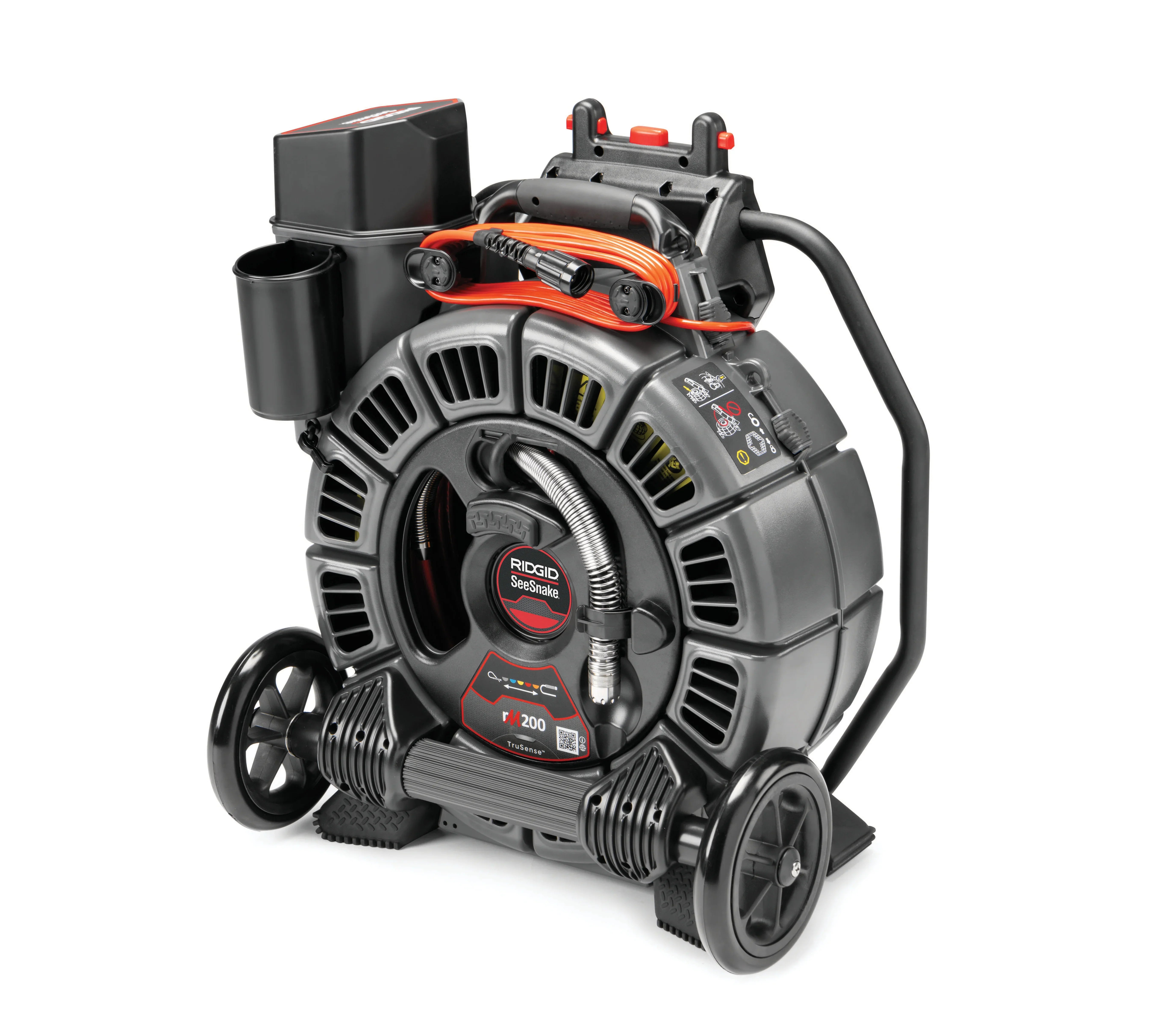 RIDGID 63658 - Carrete SeeSnake® rM200A (200') con cámara autonivelante TruSense®