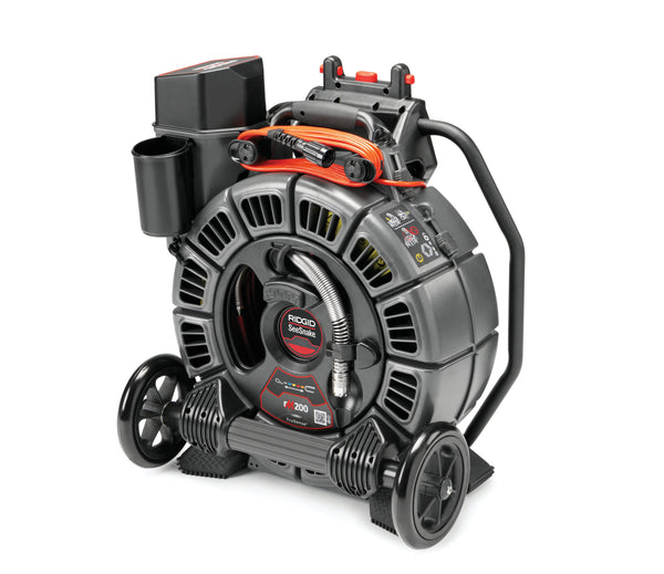 Ridgid 63658 | Carrete SeeSnake® RM200a (200 pies) con cámara autonivelante trusense®