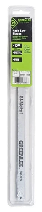 Hoja de sierra para metales - 24T Greenlee - Herramientas Manuales