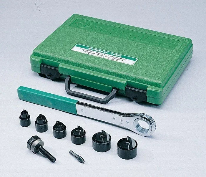 Juego de sacabocados SB PG9-30.5 mm Greenlee - Sacabocados