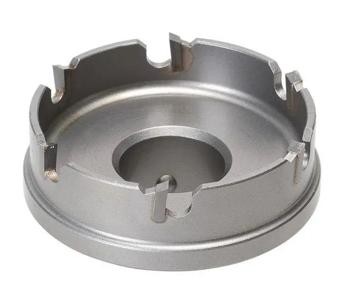 Cortador de punta de carburo para orificios de 2-2 1/8 pulg. de cambio rápido Greenlee - Sacabocados