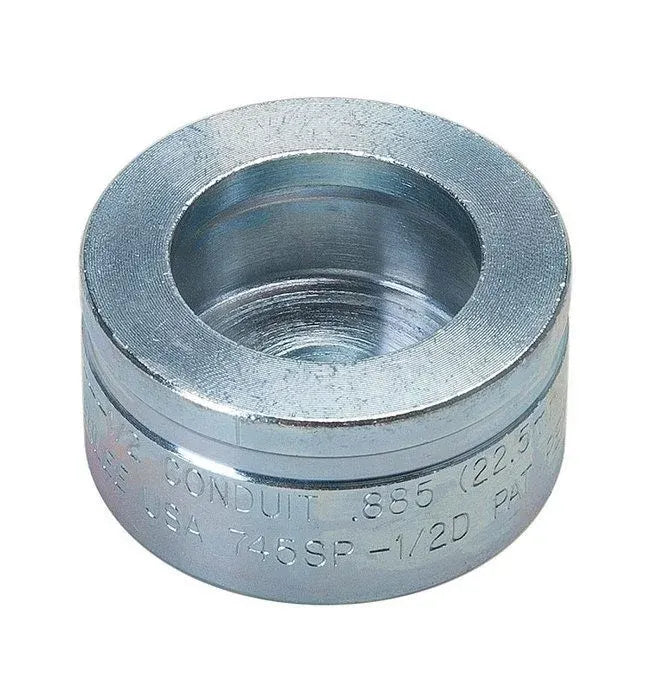 Troquel Speed Punch de 1/2 pulg. de acero inoxidable Greenlee - Sacabocados