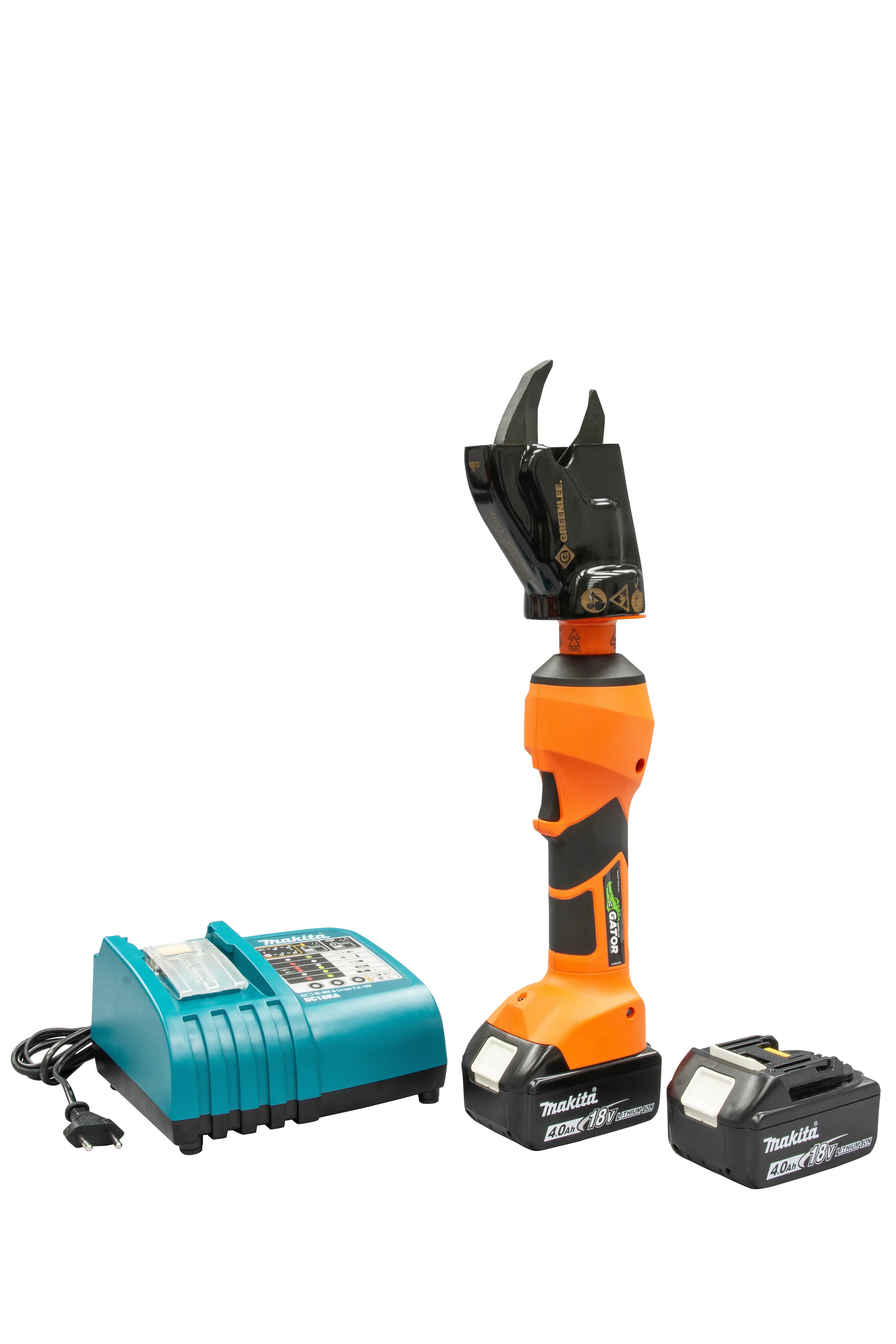 Cortador de cables de 32 mm con aislamiento y cargador de 230 V Greenlee - Terminación de Cables