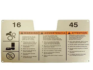 RIDGID 36612 - Placa Advertencia