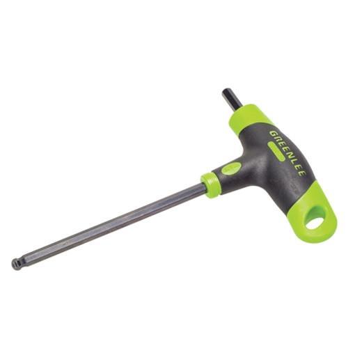 Greenlee 0254-49 1/4" mango en T Llave hexagonal