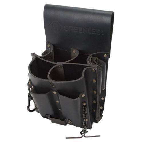 Greenlee 0258-11 Heavy-Duty 8-bolsillo de la bolsa de cuero