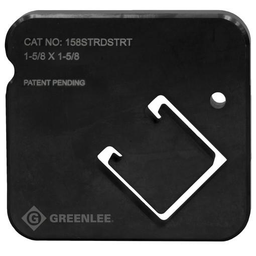 Greenlee 158STRDSTRT fileteado, 1-5 / 8 Individual Strut