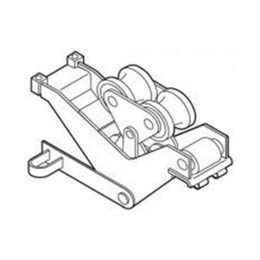 Greenlee 23541 1-1 / 2" - 2" EMT Rodillo Unidad de Apoyo