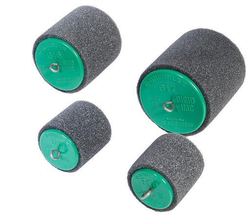 Greenlee 34317 Conduit pistón Paquete con 2-1 / 2" , 3" , 3-1 / 2" y 4" EMT Pistones