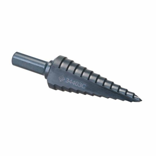 34403C Greenlee nº 3 cobalto KwikStepper Paso Bit