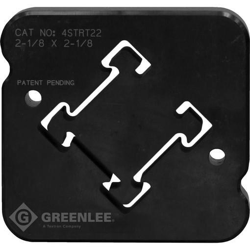 Greenlee 4STRT22 Cooper B-Line Strut 4D22 Set Die 2-1 / 8" x 2-1 / 8" para 30T Shear