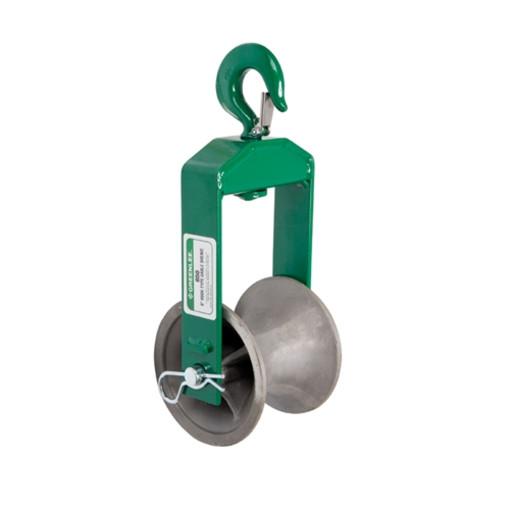 Greenlee 650 6" ganchos del tipo de la polea para Easy Tugger y Tugger