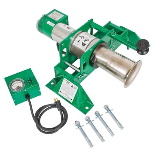 Greenlee 6800-22 220 VAC Ultra Tugger 8 Cable Puller con montaje del piso