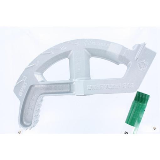 Greenlee 842AH - Sitio-Rite aluminio curvadora mano con mango de 1" EMT, 3/4" rígido / IMC