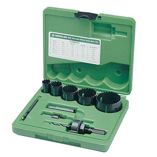 Greenlee 889 - KIT DE sierra de corona, fontaneros (889)