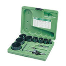 Greenlee 891 Electricista / Plomeros agujero kit de sierra 3 / 4-2-1 / 2