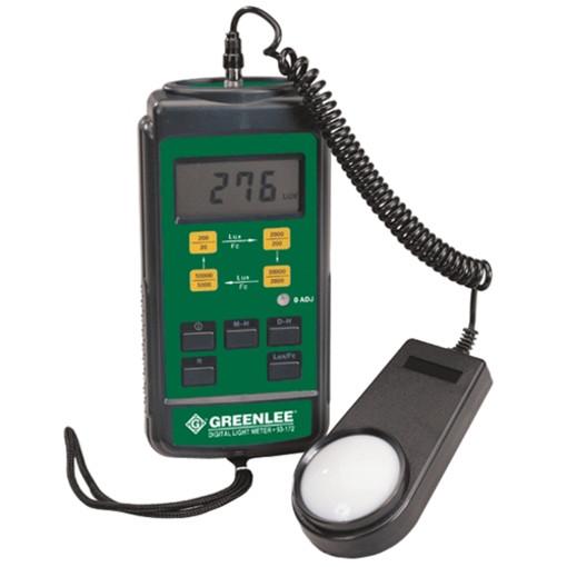 Greenlee 93-172-C - Medidor de luz digital (calibrado)