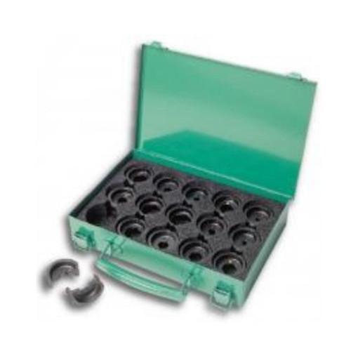 Kit Die Greenlee KD06AL 6-Ton prensar # 8-350 conectores de aluminio