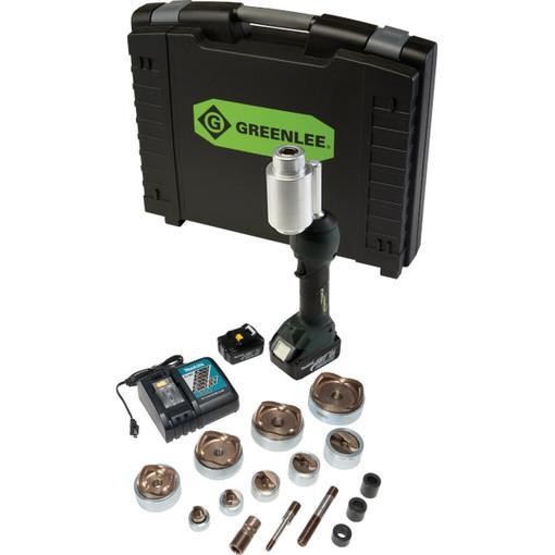 Greenlee LS100X11SS4 INTELLIPUNCH 11-Ton Conjunto, SS 1/2 "-4"