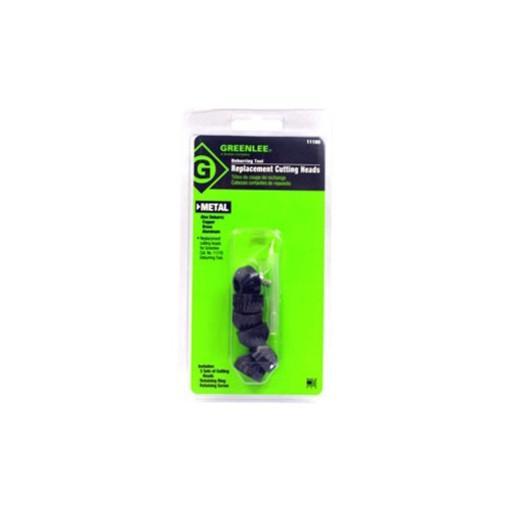 Greenlee 11180 Sustitución del cortador de 3 Pack para instrumento de desbarbado