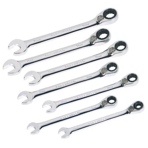 Greenlee 0354-02 LLAVE SET, CARRACA 7 PC-Metric