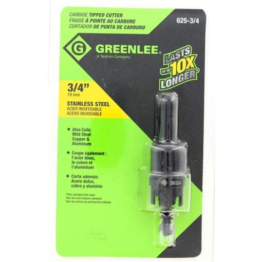 Greenlee 625-3 / 4 3/4" con punta de carburo agujero cortador