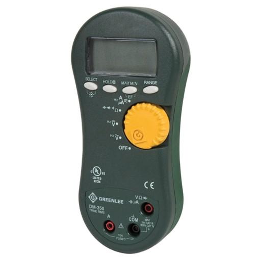 Greenlee DM-350-C DMM, 1000V 10A RMS BL (CALIBRATE